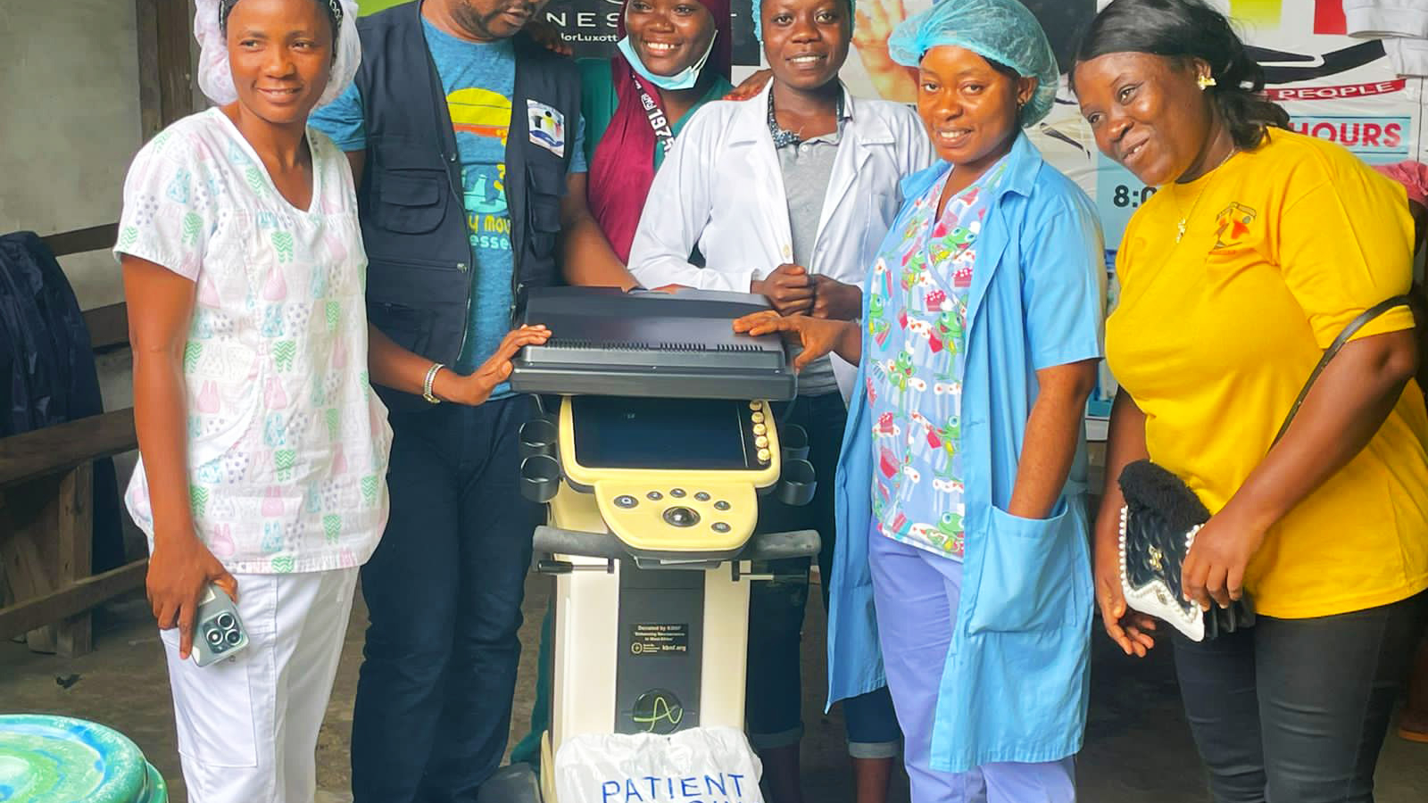 Medical Equipement recevied from Partners